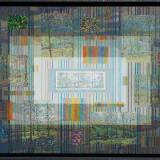 182- Paysage discret - Huile - Acrylique - Crayon - 89 x 130 cm