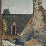 109 - La maison de pierre - Huile - 73 x 60 cm